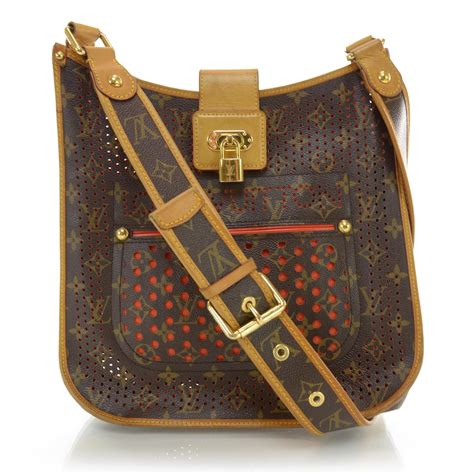 LOUIS VUITTON Monogram Perforated Musette 